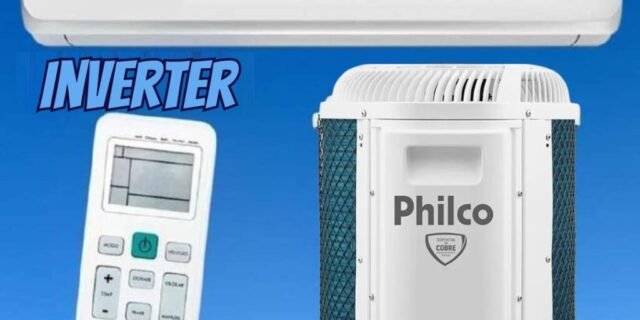Ar Condicionado Hi Wall Eco Philco Inverter 12.000 Btus Frio 220v R-32