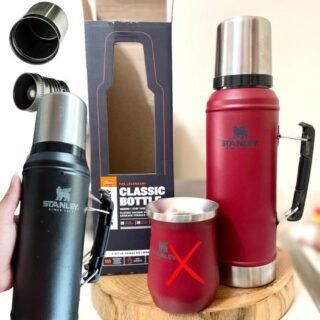 Garrafa térmica Classic Stanley Black