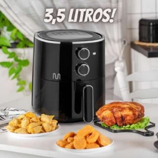 Fritadeira Elétrica sem óleo Air Fryer 3,5L 1500W 127V Multi