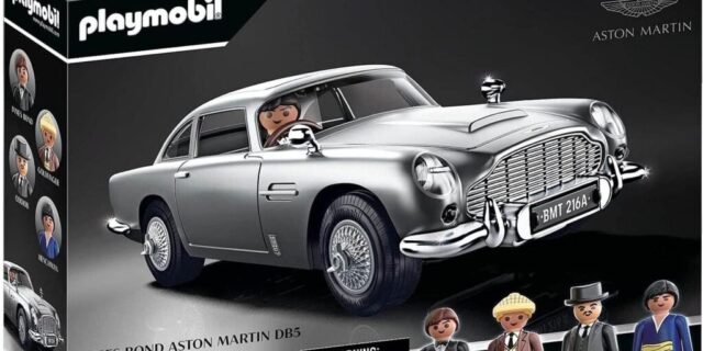 Playmobil Aston Martin DB5 – James Bond – Goldfinger – 70578