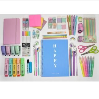 Desconto progressivo em material escolar