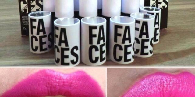 Batom Matte Faces Coleção do Amor, Batom Matte Faces ou Kiss Me – 3,5 g