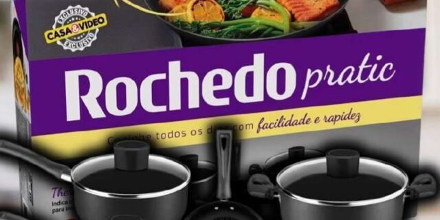 Conjunto 5 Peças Antiaderente Pratic Rochedo