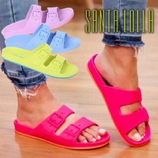 Chinelo Santa Lolla Slide Feminino (SÓ 33/34)