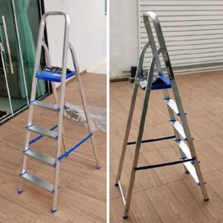 Escada Alumínio 5 Degraus Mor