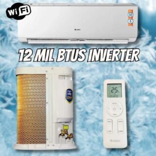 Ar Condicionado Split Hw G-top Connection Inverter Gree 12000 Btus Frio 220V Monofásico
