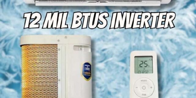 Ar Condicionado Split Hw G-top Connection Inverter Gree 12000 Btus Frio 220V Monofásico