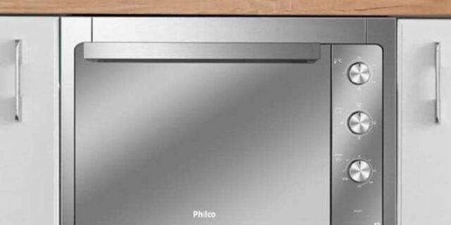 Forno Elétrico de Embutir Philco PFE47E Esmaltado Dupla Resistência 47L 220V
