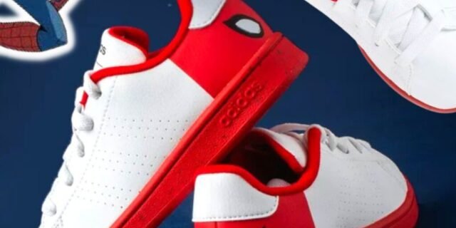 Tênis Infantil Adidas Advantage Homem-Aranha ou Moana