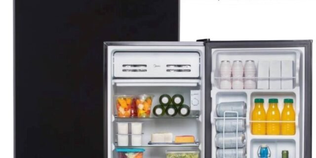 Frigobar Black Edition Preto 93 Litros Midea