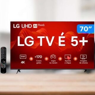 Smart TV 70” 4K UHD LED LG 70UR8750