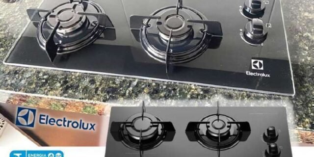 Cooktop 4 Bocas Electrolux a Gás GLP Preto – KE4GP
