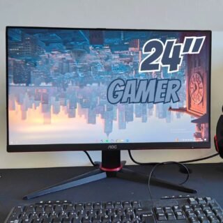 Monitor Gamer AOC SPEED 24 75Hz IPS 1ms 24G2HE5