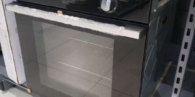 Forno a Gás de Embutir Brastemp Grill com Timer – Touch 78L Preto