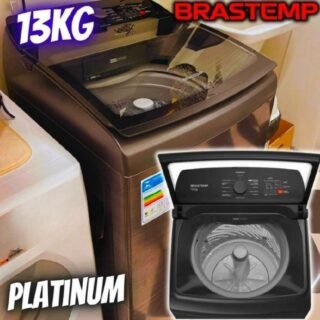 Lavadora de Roupas Brastemp 13kg Cesto Inox