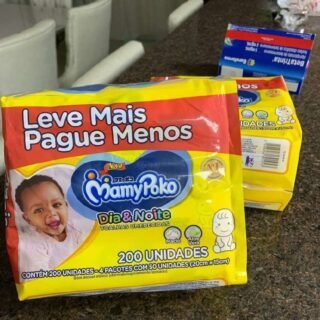 Lenço Umedecido MamyPoko Dia&Noite, 200 unidades
