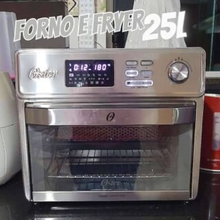 Forno E Fryer 25l Oster Multifunções 10 Em 1 – 220v – Ofor250-220v