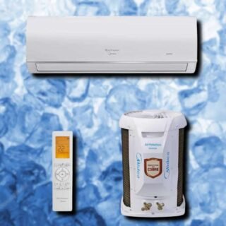 Ar Condicionado Split Hi Wall Inverter Springer Midea Airvolution Connect 9.000 Btus Frio 220v R-32