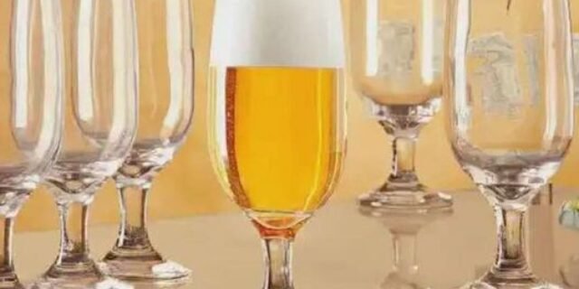 Jogo de Taças de Vidro para Cerveja 6 Peças 300ml Nadir Floripa