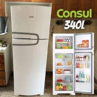 Geladeira Consul Frost Free Duplex 340 litros 110V