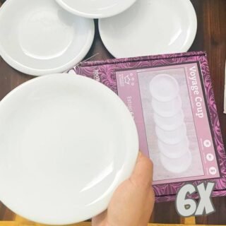 Estojo com 6 Pratos Sobremesa Schmidt