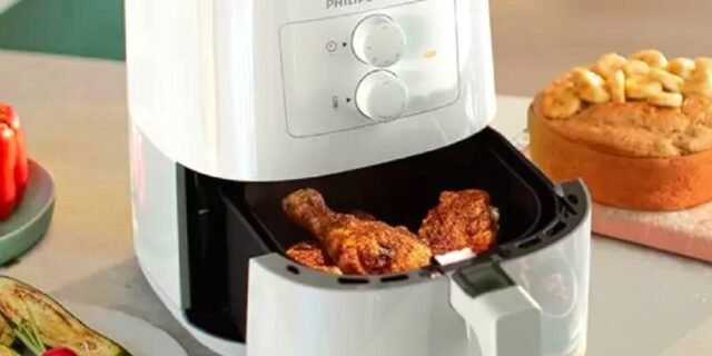 Fritadeira Elétrica Sem Óleo Air Fryer Philips Walita RI9201 4,1 L
