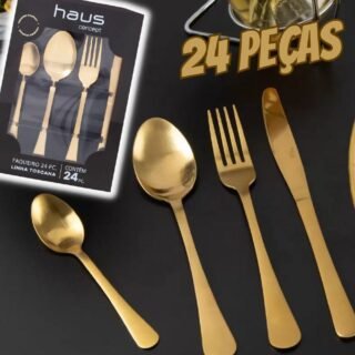 Faqueiro Inox 24 Peças Toscana