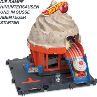 Hot Wheels City Pista Brinquedo Lugares Preferido Sorveteria