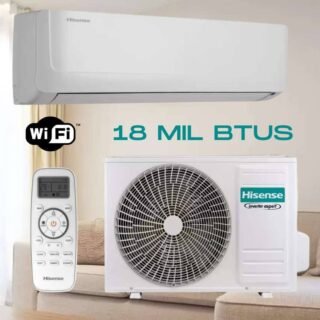 Ar Condicionado Hisense Hi Wall 18.000 Btus Frio Inverter Monofásico – 220v