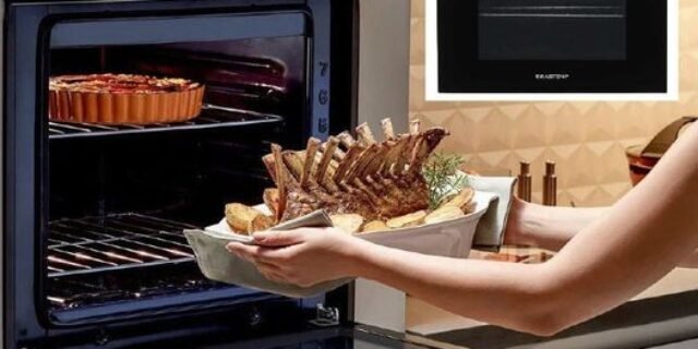 Forno a Gás de Embutir Brastemp Grill com Timer – Touch 78L Preto