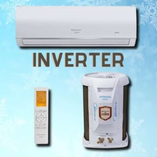 Ar Condicionado Split Hi Wall Inverter Springer Midea Airvolution Conect 9.000 Btus Frio 220v R-32