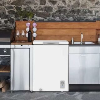 Freezer Industrial Horizontal 1 Porta Midea 100L 220V