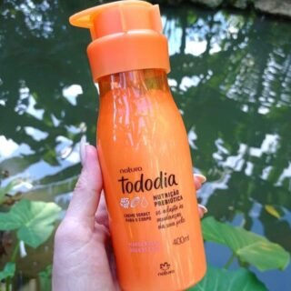 Creme Sorbet Desodorante Nutritivo Para o Corpo Tododia Manga Rosa e Água de Coco 400ml