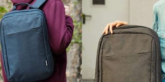 Mochila Casual Para Notebook Lenovo B210 Até 15.6, Poliéster, Preto – Gx40q17225