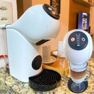 Cafeteira Expresso Arno Nescafé Dolce Gusto Genio S Basic de Cápsula 15 Bar Branco, 110v