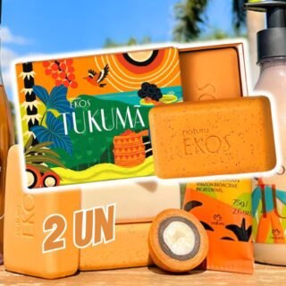 Sabonete em Barra Puro Vegetal Ekos Tukumã Edição Winny Tapajós 2 un 100g