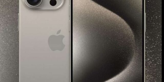 Apple iPhone 15 Pro (128 GB) — Titânio natural