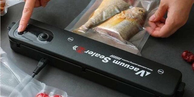 Máquina Seladora Automática De Alimentos A Vácuo Bivolt