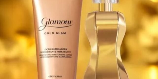 Kit Presente Glamour Gold Glam (2 itens)