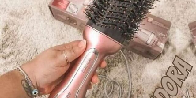 Escova Secadora Mondial Golden Rose 1200W – Cerâmica Turmalina
