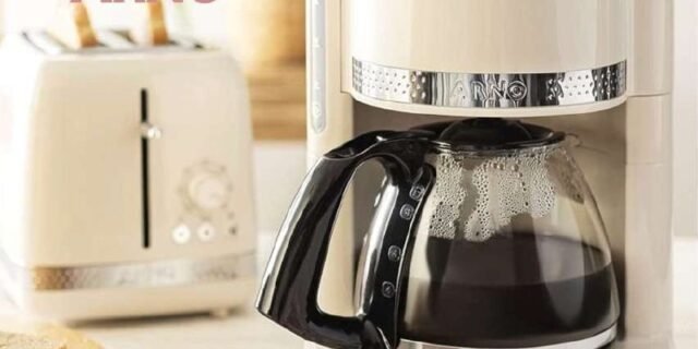 Cafeteira Arno Soleil Marfim para Café em Pó
