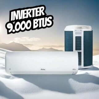 Ar Condicionado Split Hisense Hi Wall Inverter 9.000 BTU/h Frio Monofásico 220V
