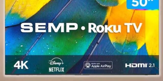 Smart TV 50” 4K UHD LED Semp RK8600
