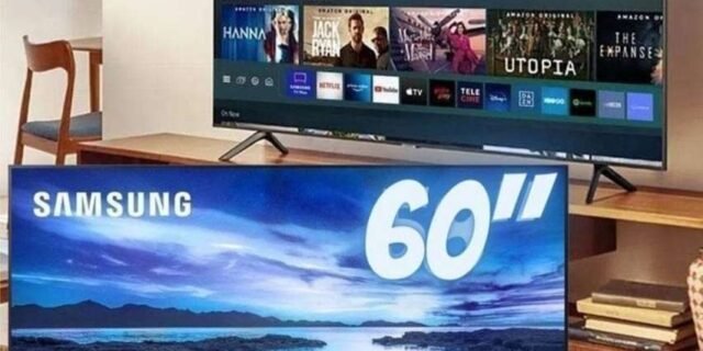 Smart TV LED 60″ 4K UHD Samsung UN60AU7700