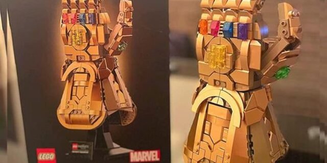 LEGO® Marvel Manopla do Infinito; Kit de Construção (590 peças)