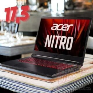 Notebook Gamer Acer Nitro 5 AN517-54-765V Intel core I7 11ª ger. 16GB RAM 512GB SSD (NVIDIA RTX 3050) 17,3 LED FHD IPS 144Hz Linux Gutta