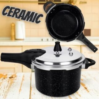 Panela de Pressão Brinox 4,2L Preta – Ceramic Life Pressure