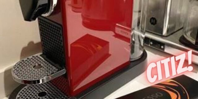 Cafeteira Nespresso Citiz Vermelha