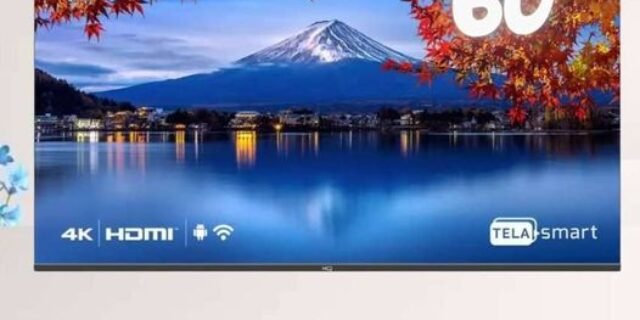 Smart TV HQ 60″ UHD 4K, HDR Android 11, Sistema Ultrasound, Design Slim, Processador Quad Core, Espelhamento de tela, HQSTV60NK