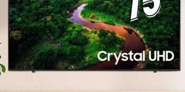 Smart TV 75” UHD 4K LED Crystal Samsung 75CU8000